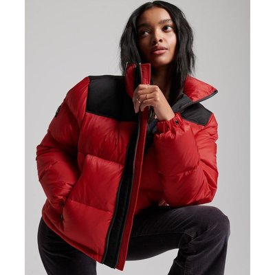 Doudoune courte femme rouge 2025