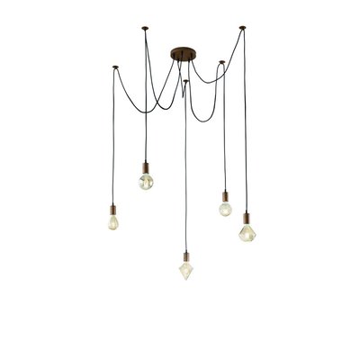Suspension 5 fils Corde pendant TRIO