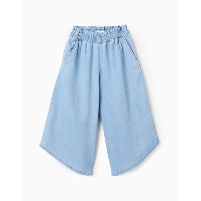 Pantalon en Jean Taille Paperbag ZIPPY