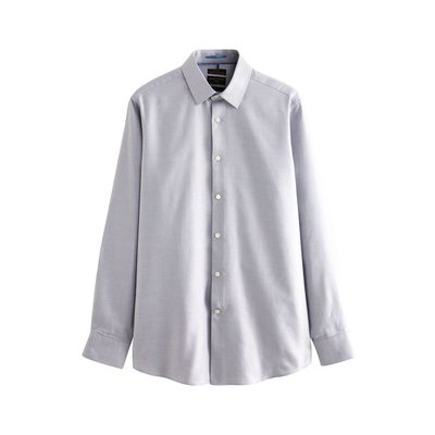 Chemise slim en tissu italien poignets s NEXT