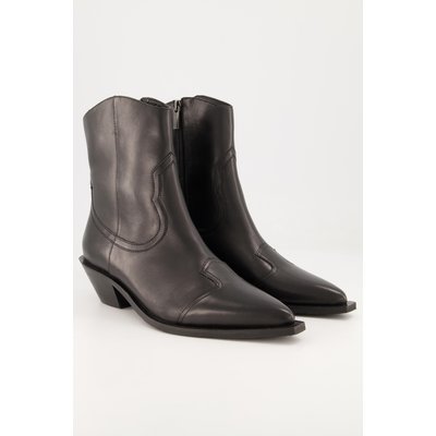 Bottines de cowboy en cuir argenté STUDIO UNTOLD