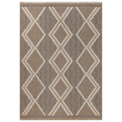 Tapis tissé rectangulaire, collection Tulum RECOLLECTION