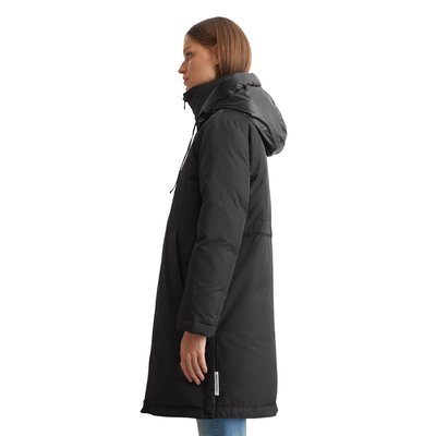 Parka en duvet avec capuche regular en sergé de polyester recyclé MARC O'POLO
