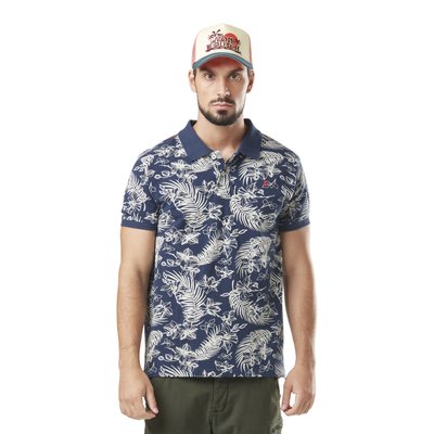 Polo en coton FLOWER VON DUTCH
