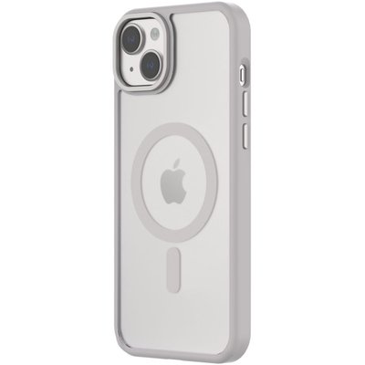 Coque bumper Iphone 15 Plus MagSafe Hybrid SNAP Blanc QDOS