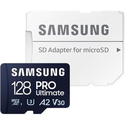 Carte Micro SD 128 Go Pro Ultimate avec adaptateur SAMSUNG