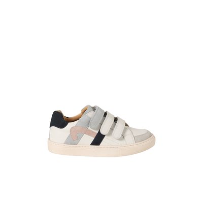 Baskets à scratchs cuir enfant VERTBAUDET