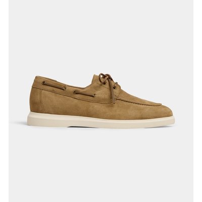 Mocassins Style Bateaux Leonard En Cuir Velours COMPTOIR GL