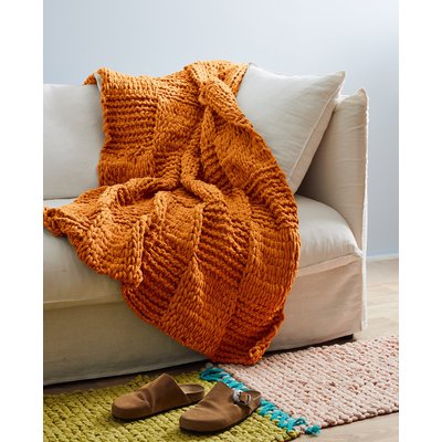Kit Crochet Plaid Athenes PINGOUIN