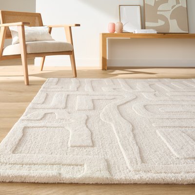 Tapis motifs graphiques 100% laine, Melko LA REDOUTE INTERIEURS