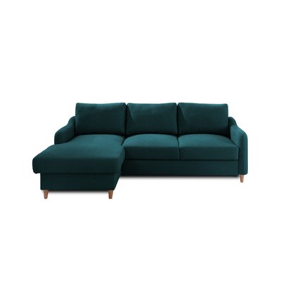 Canapé d'Angle Convertible en Tissu 4 places - WILL LISA DESIGN