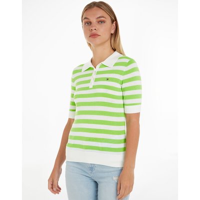 Polo rayé manches courtes TOMMY HILFIGER
