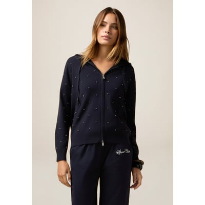 Cardigan à capuche et boutons OLTRE