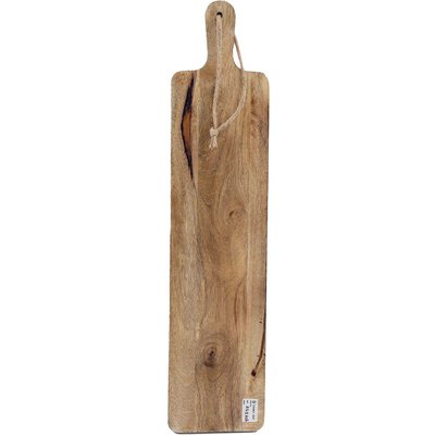 Grande planche apéro en manguier 70 x 16 cm JARDINDECO