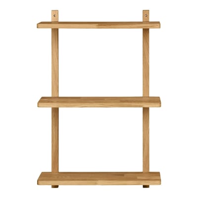 Etagère murale en chêne 3 plateaux 75 cm VARDE PIER IMPORT