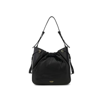 Sac Seau En Cuir Véritable Helene GUESS