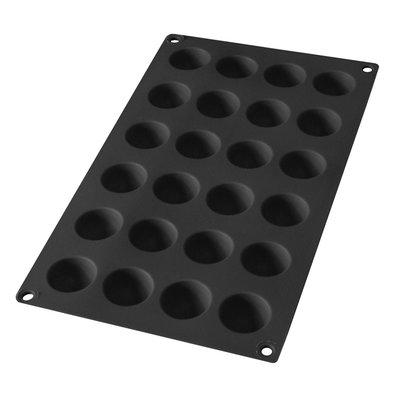Moule 24 mini demi-sphères LEKUE