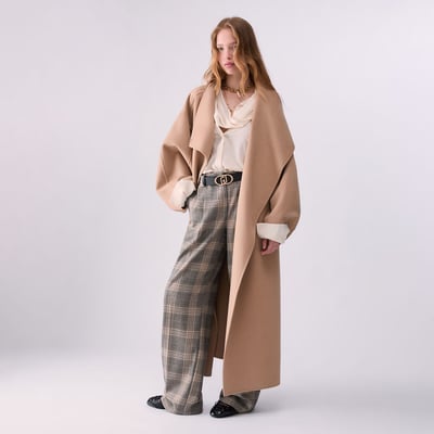 Manteau oversize en laine LIU JO