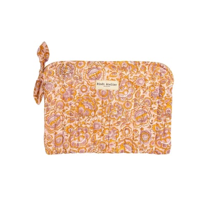 Pochette plate en coton Garda BINDI ATELIER