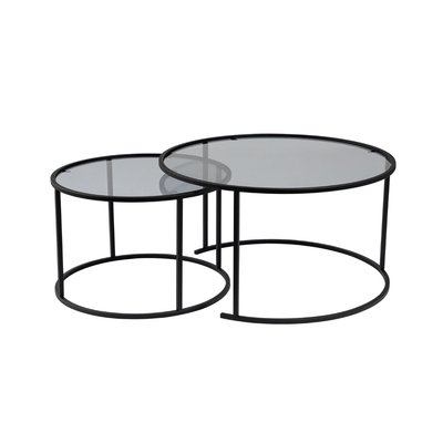 Lot de 2 tables basses gigognes - AURUM CALICOSY