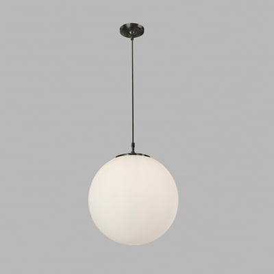 Arlington Large Opal Glass Pendant Light SO'HOME