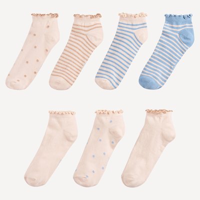 Set van 7 paar sokken LA REDOUTE COLLECTIONS