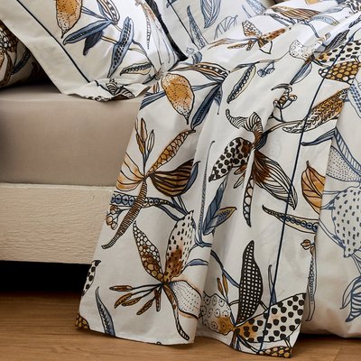 Drap plat aux fleurs exubérantes TRADILINGE