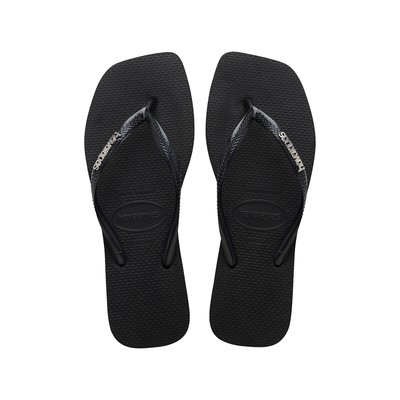 Infradito Slim Square Logo Metallic HAVAIANAS