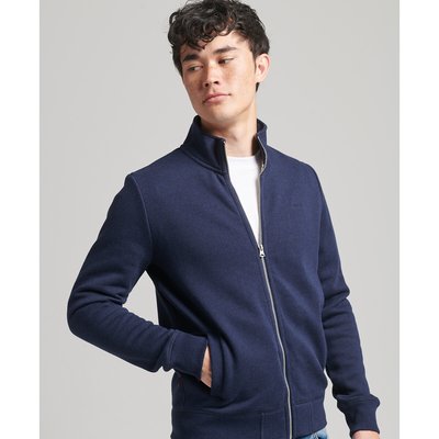 Sweatjacke Vintage Logo, Reissverschluss und Stehkragen SUPERDRY
