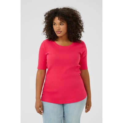 T-shirt à manches courtes KAFFE CURVE