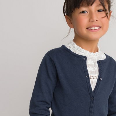 Gilet fille bleu marine online