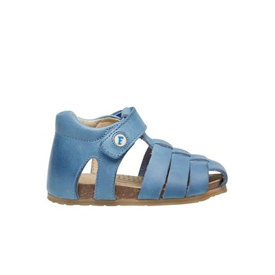 Sandales semi-fermée en cuir ALBY FALCOTTO