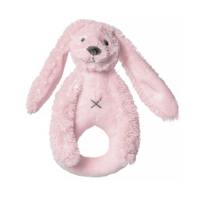 Hochet Lapin Richie rose HAPPY HORSE
