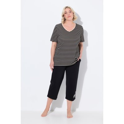 Pyjama. Décolleté V et manches ULLA POPKEN