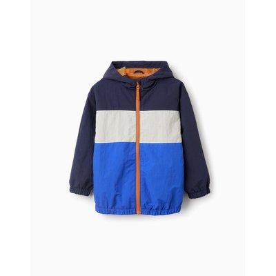 Veste avec Capuche en Nylon Ripstop ZIPPY