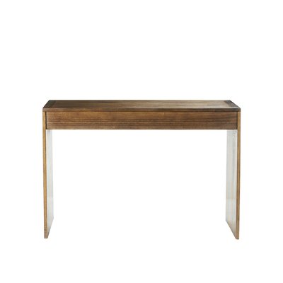 Console en bois massif 120 cm 1 tiroir  MILO BERAH GETAH