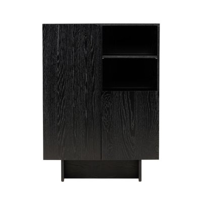 Buffet haut 2 portes, 2 niches en bois H110cm - TYRESO VIND