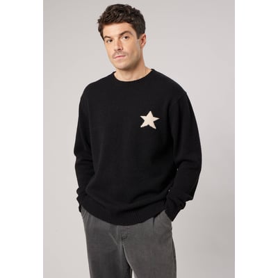 Pull homme avec étoile contrastée DONISTAR DEELUXE