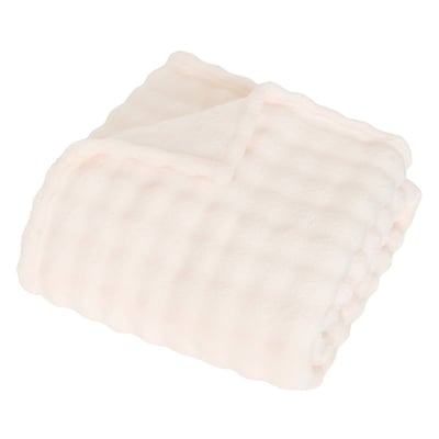 Plaid à motifs en relief ZEPHY ATMOSPHERA