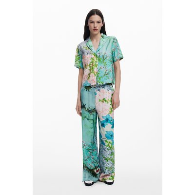 Pantalon imprimé fleurs DESIGUAL