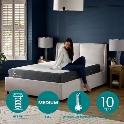 Harmony 1500 Memory Foam Pocket Sprung Mattress SYNCSLEEP
