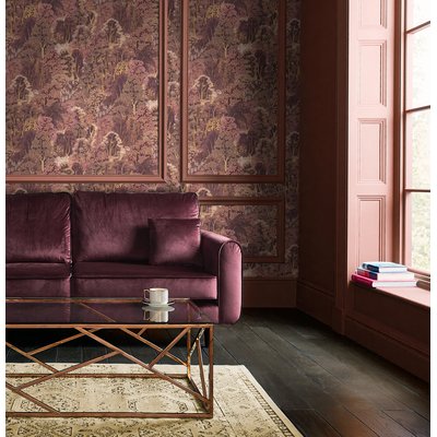 Papier peint New Eden Mulberry GRAHAM ET BROWN