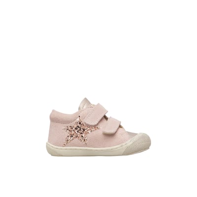 Chaussures premiers pas en cuir et suède KOLDE VL NATURINO
