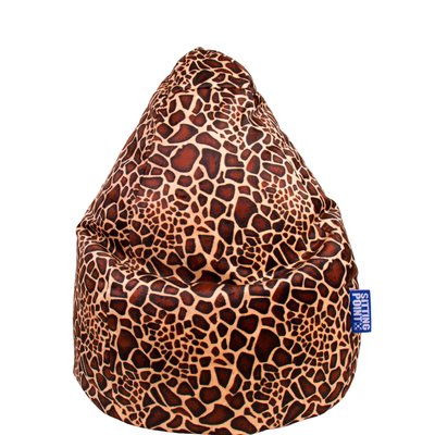 Pouf Poire Afro XL SITTING POINT
