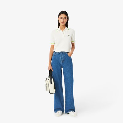 Jean wide fit en denim LACOSTE