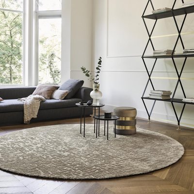 Tapis salon et chambre tufté en laine motif géométrique TWINSET UN AMOUR DE TAPIS