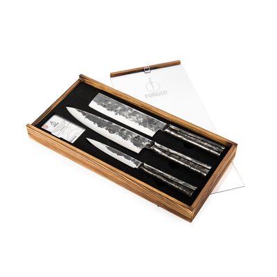 Lot de 3 couteaux de cuisine, BRUTE STYLE DE VIE