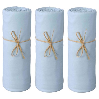 Drap housse jersey bio (lot de 3) P TIT BASILE