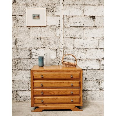 Commode en bois clair Garance N°113 - Bon état DEBONGOUT