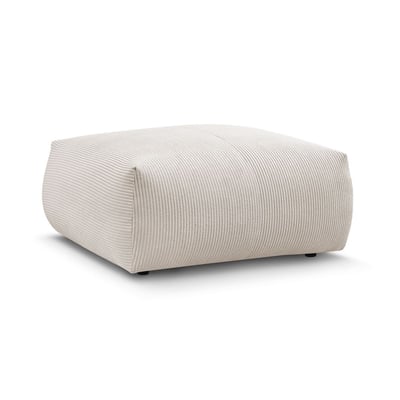 Pouf velours côtelé, VOLTAIRE BOBOCHIC
